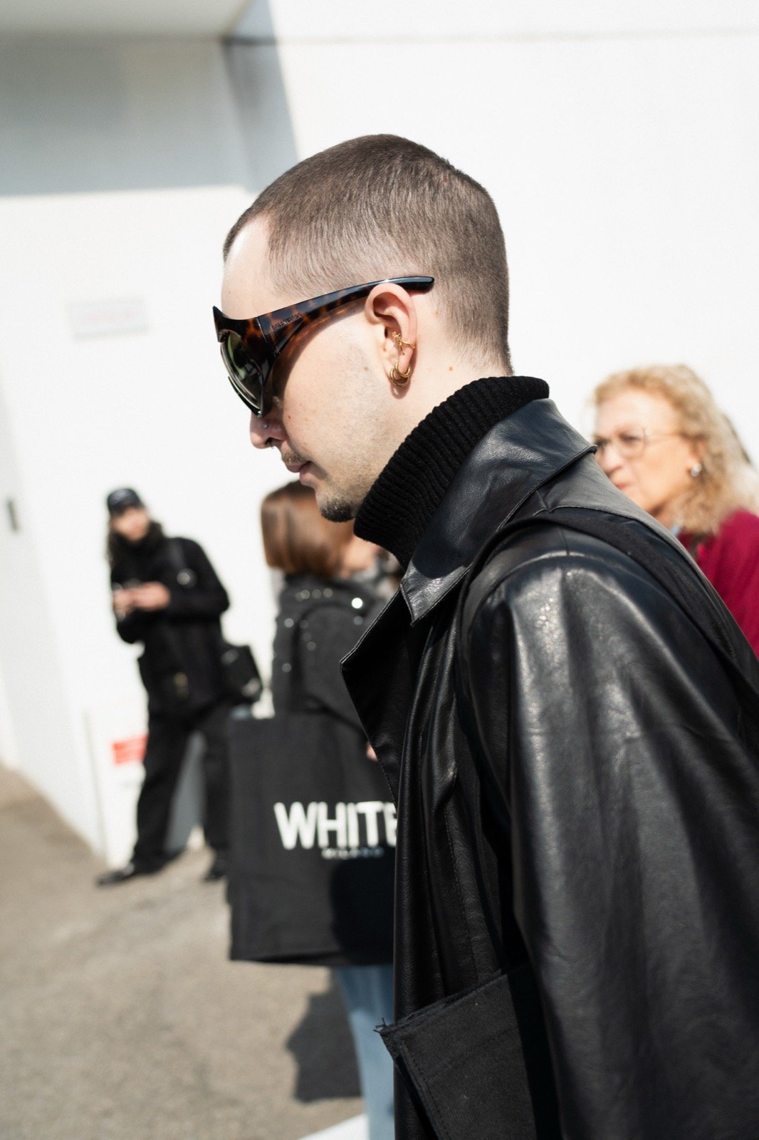 White Milano fashion photography — 3
